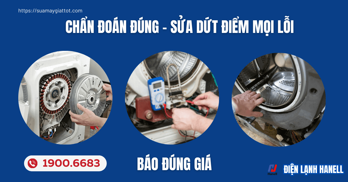 Địa chỉ dịch vụ sửa chữa máy giặt tại Hà Nội tốt nhất sửa mọi lỗi hư hỏng